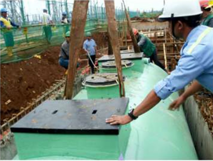 Sewage treatment plant design