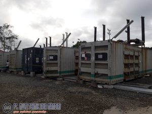 Diesel generator power plants