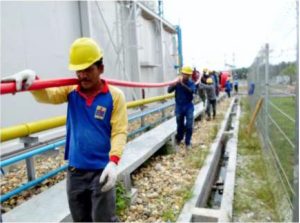 Expert electrical transmission line installation