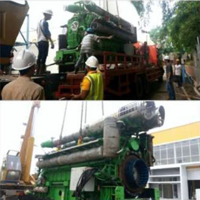 Heavy Equipment Jacking and Rolling